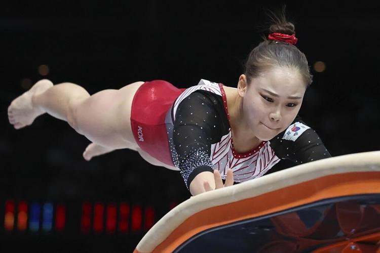 Rebeca Andrade wins vault's world title, denies Biles another gold medal at world championships