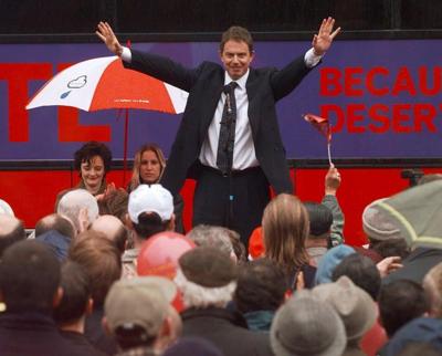 UK's landmark postwar elections: When Blair won the first of his 3 elections in 1997