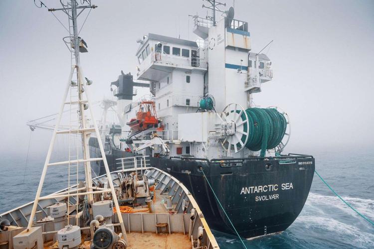 Activist vessel collides with krill trawler in Antarctic confrontation