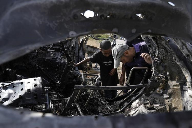 Israel's army says airstrikes in the northern West Bank kill 9 Palestinian militants