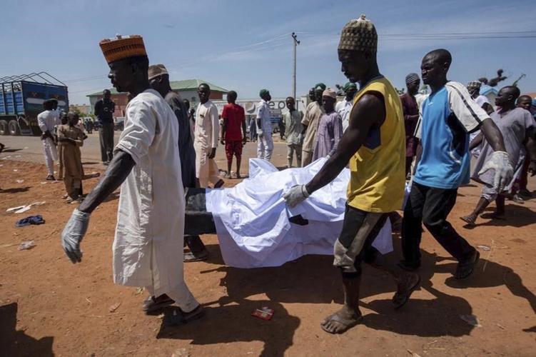 More than 140 people are killed and dozens injured when a gas tanker explodes in Nigeria