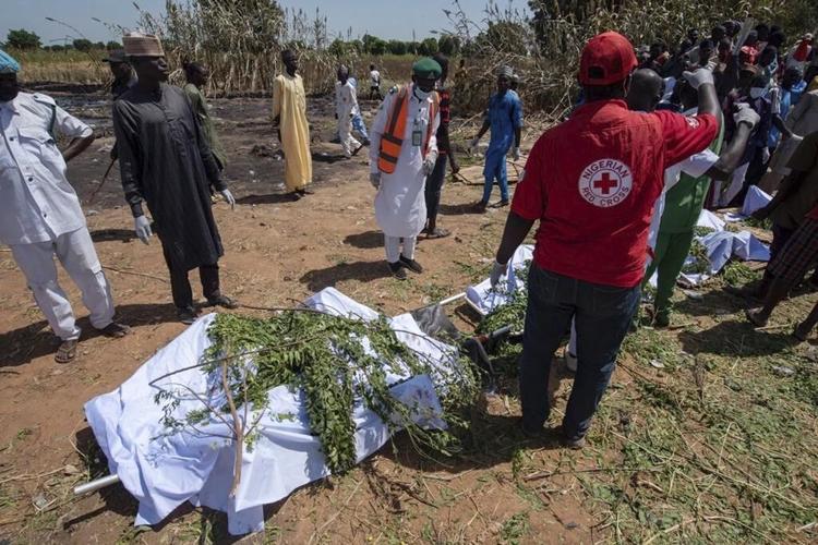 More than 140 people are killed and dozens injured when a gas tanker explodes in Nigeria