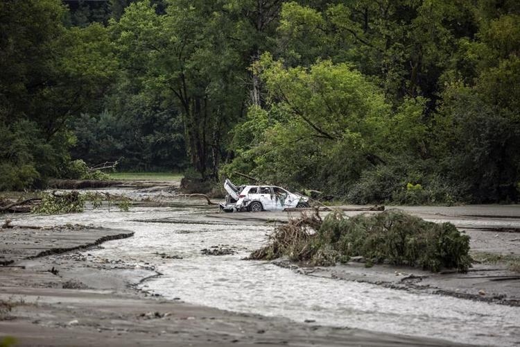 More flooding hits Vermont with washed-out roads, smashed vehicles and destroyed homes