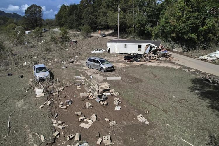 Search crews with cadaver dogs wade through muck of communities ‘wiped off the map’ by Helene