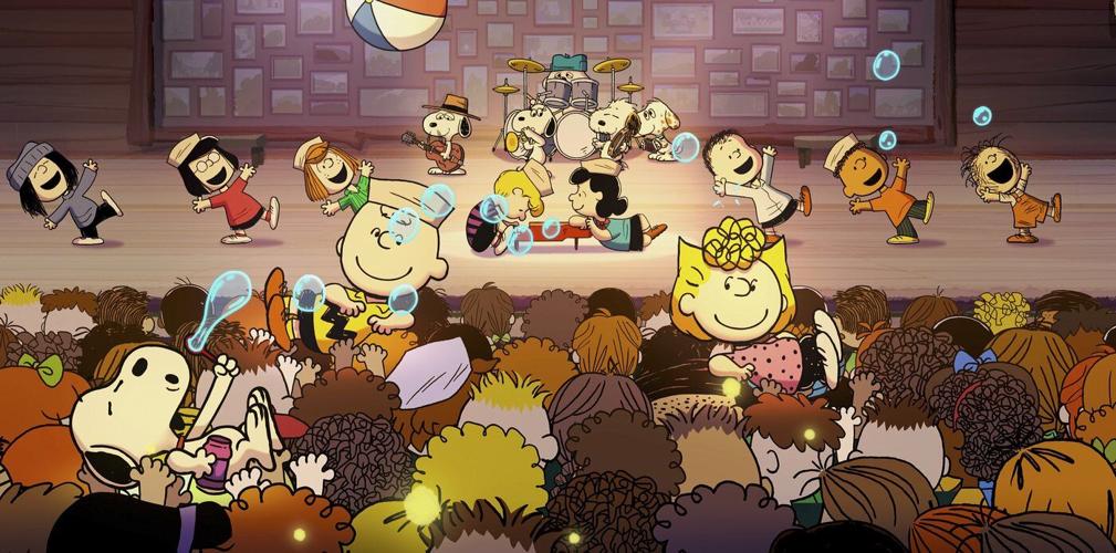 Charlie Brown and Snoopy offer an animated 'Peanuts' musical about summer camp