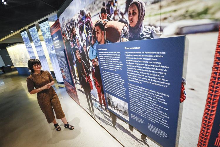 Exhibit on displaced Palestinians set to open at human rights museum amid criticism