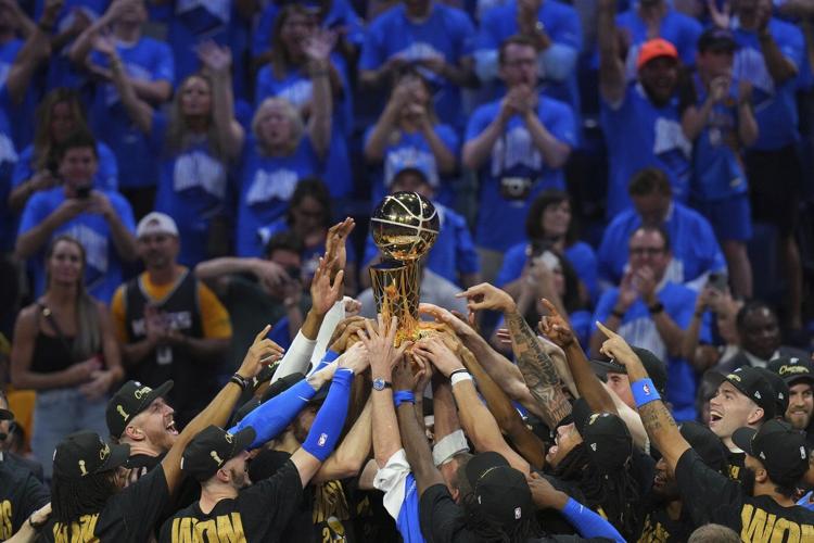 AP PHOTOS: Highlights of Game 7 of the NBA Finals