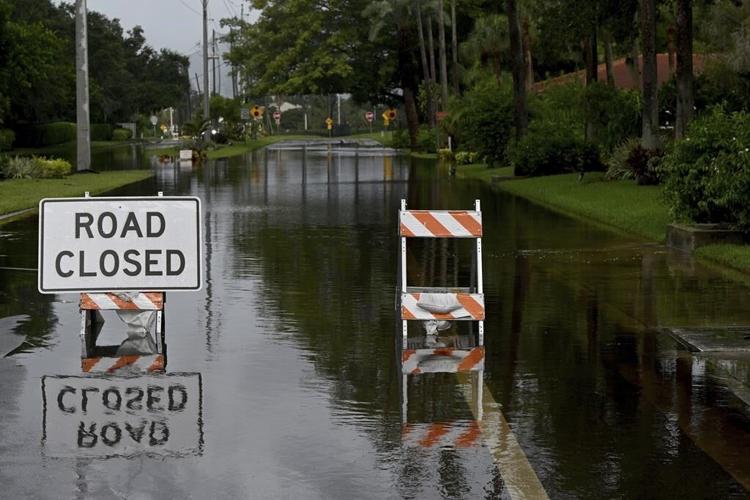 The Latest: Tropical Storm Debby churns across the US Southeast