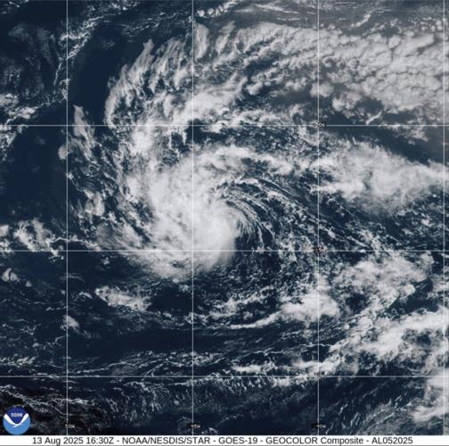 Caribbean officials warn of heavy rains and big waves as Tropical Storm Erin nears