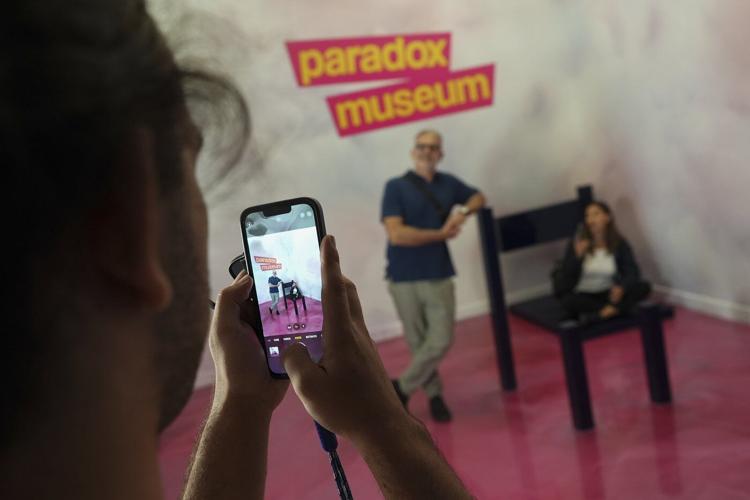 Paradox Museum Miami takes guests through a 21st century funhouse of mind-boggling illusions