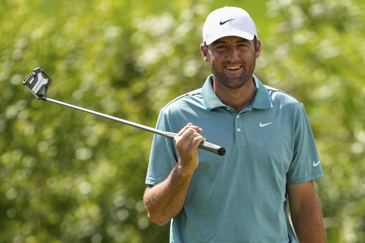Scheffler storms into 3-shot lead at PGA Championship with another major in sight