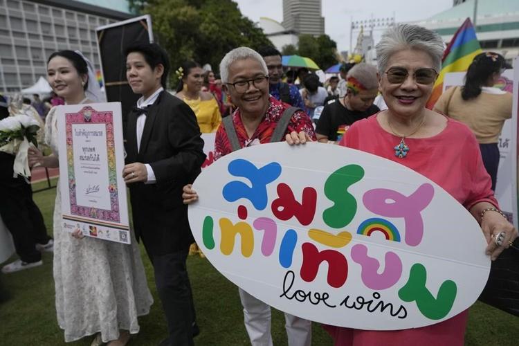 Thailand’s Senate overwhelmingly approves a landmark bill to legalize marriage equality