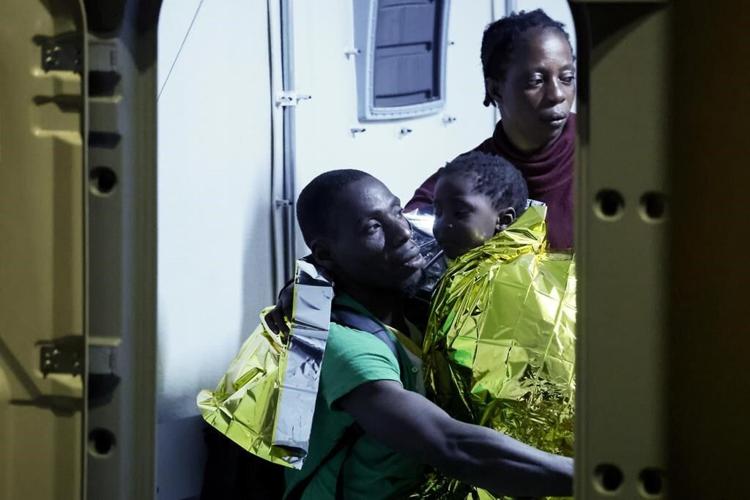 EU and Italian leaders tour tiny Lampedusa as tensions rise over surge in migrant arrivals