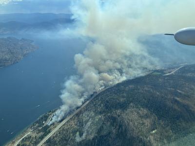B.C. wildfires lead to multiple evacuation orders