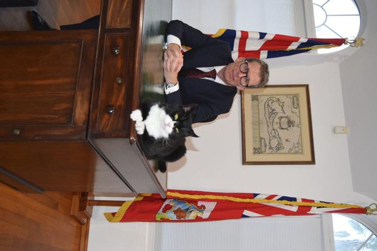 It's the 'purr-fect' job. Britain's top feline diplomat comes out of retirement