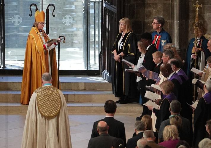 Cancer nurse turned archbishop celebrates election as first woman to lead Church of England