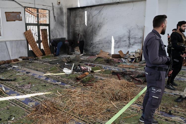 Mosque bombing in Syria leaves 8 dead and 18 wounded