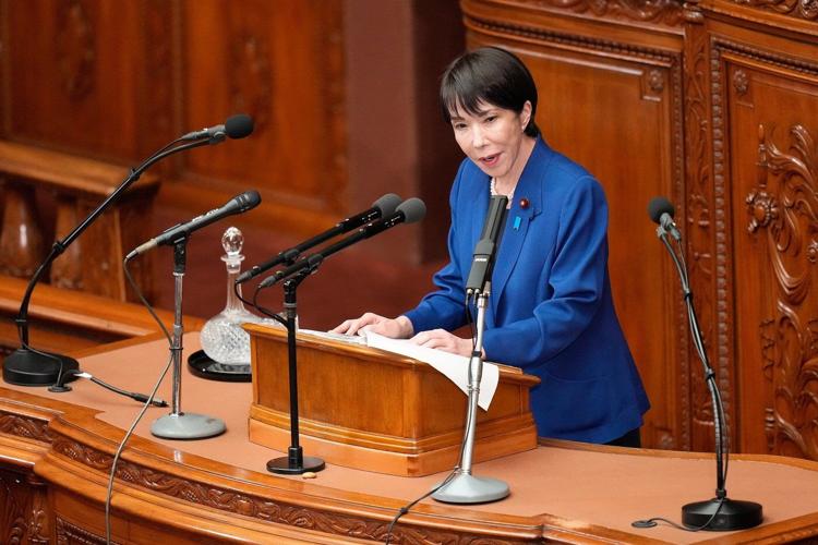 Japan's new leader vows to further boost defense spending as regional tensions rise