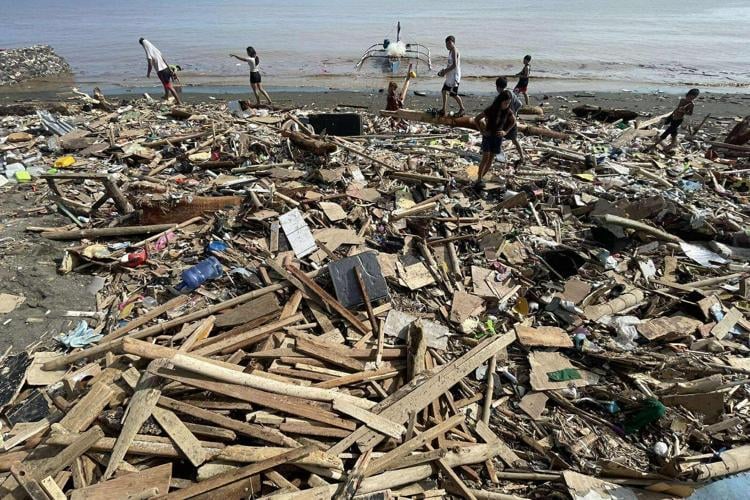 Typhoon Kalmaegi leaves 114 dead, 127 missing in Philippines, many in province recovering from quake