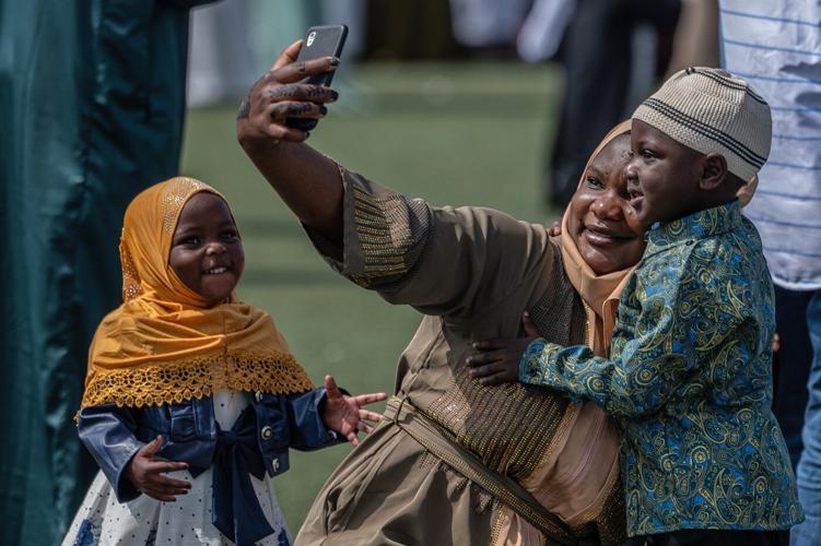 A look at celebrations for Eid al-Fitr around the world, in photos