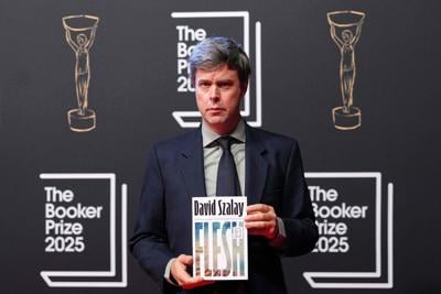 ɫtv-born author David Szalay wins Booker Prize for 'Flesh'