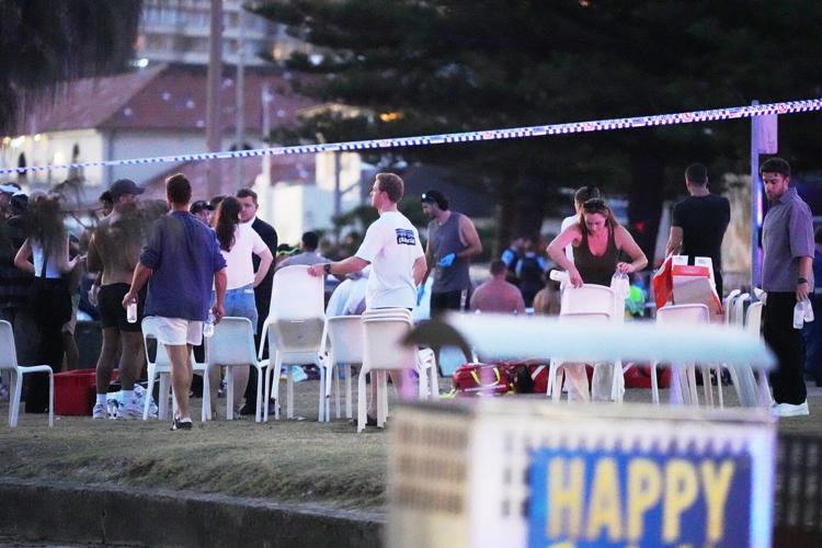 Photos show the scene of a deadly attack on Sydney's Bondi Beach