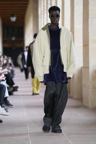 Fashion, star power and a martial aura fuse at Givenchy's collection at Paris Fashion Week