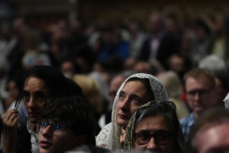 American cardinal celebrates old Latin Mass in St. Peter's in a sign of change