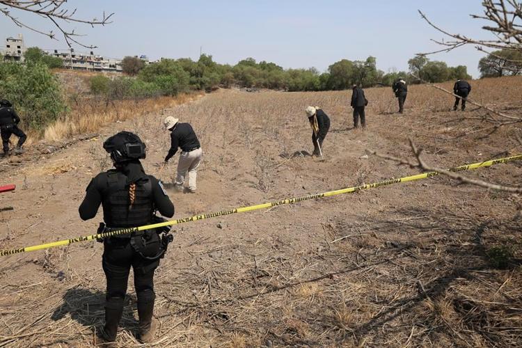 Mexican volunteer searchers say they've found a clandestine crematorium in Mexico City