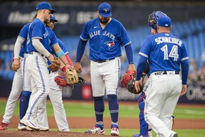 Jays starter Manoah lasts just one-third of an inning in 11-4 blowout loss to Astros