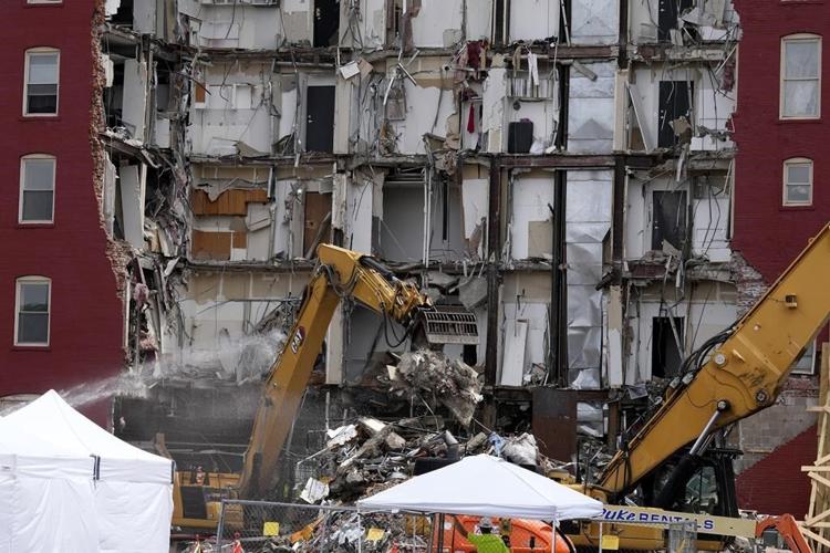 New lawsuit filed after Iowa building collapse; governor seeks federal aid with emergency response
