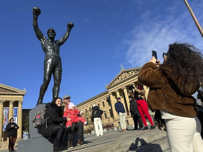 Philadelphians channel their inner Italian Stallion at Rocky and Adrian look-alike contest
