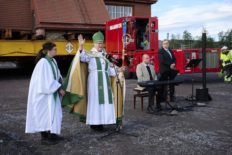 This Swedish church is moving 3 miles down the road. It's relocating before a mine swallows the town