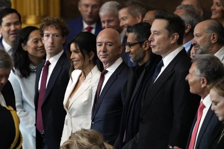 Inside the intimate inauguration: Close-up encounters between political rivals, some awkward
