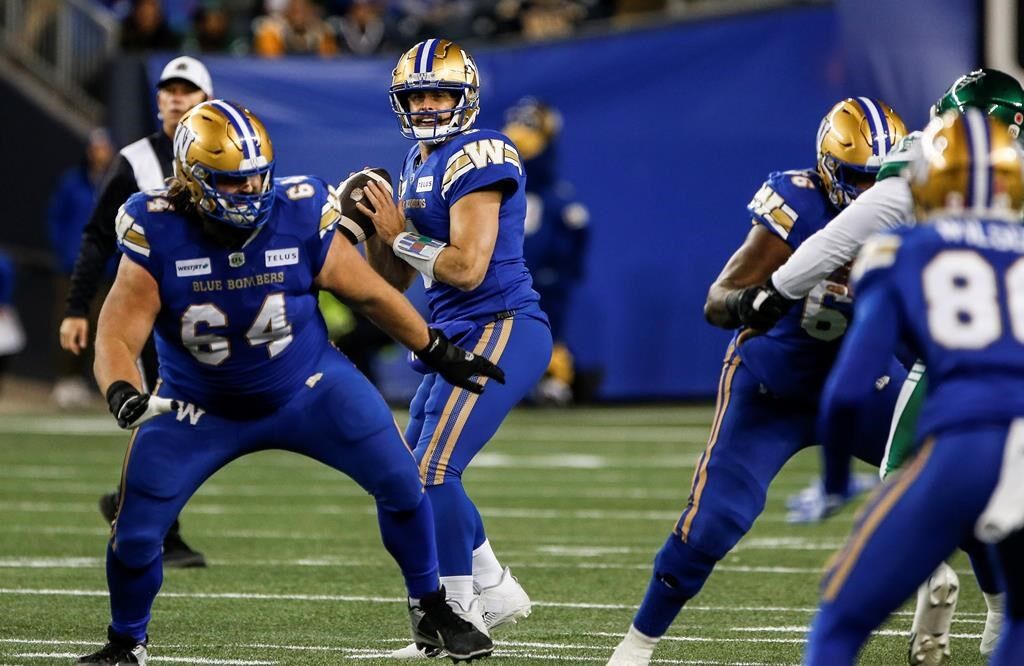 Blue Bombers Overpower Roughriders 38-22, Advance To Grey Cup | Sports ...