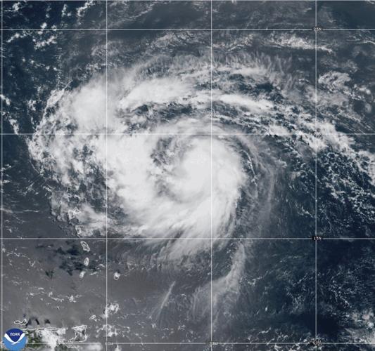 Erin becomes a Category 3 hurricane in the Caribbean and is expected to strengthen further