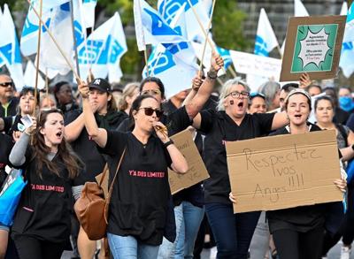 Quebec nurses union says negotiations with provincial government still deadlocked