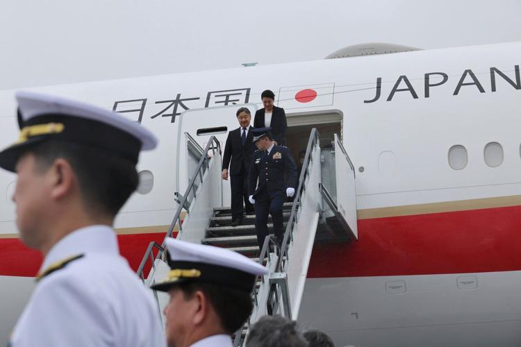 Japanese emperor visits Iwo Jima to honor the dead in one of WWII's fiercest battles