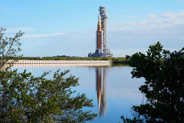 NASA's new moon rocket moves to the pad ahead of astronaut launch as early as February