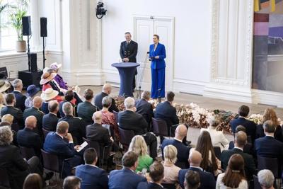 'I am not quite myself,' Danish PM in first TV interview since assault that gave her whiplash