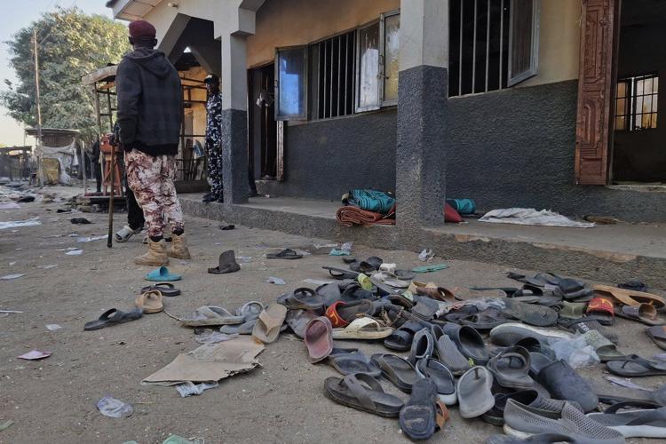 Blast at mosque in Nigeria kills 5 and injures more than 30 in apparent suicide attack