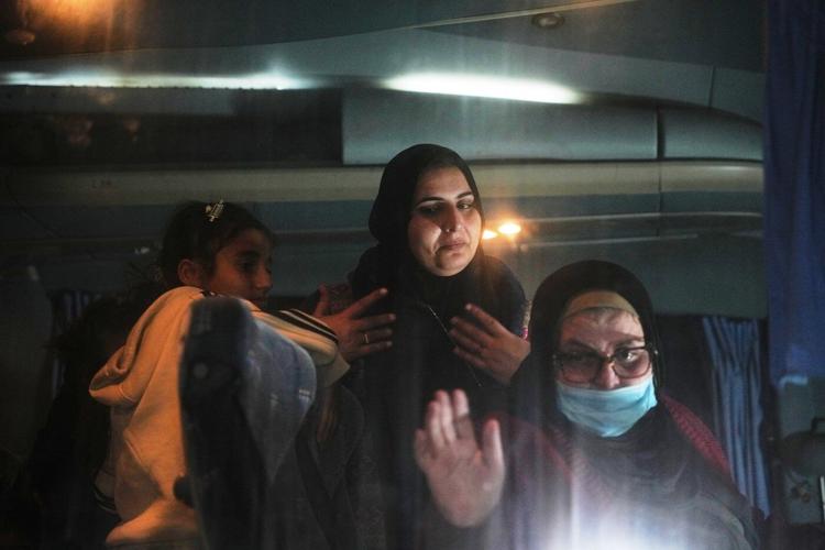 Women returning to Gaza say Israeli troops bound and interrogated them after Rafah crossing