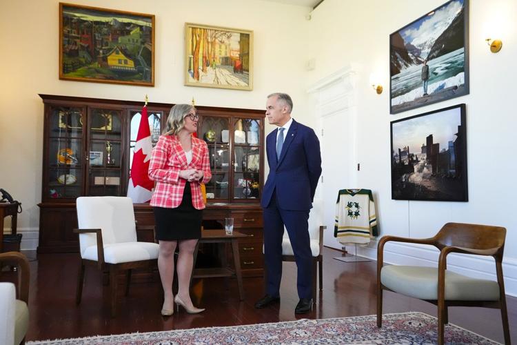 New Brunswick Premier Susan Holt talks energy with Prime Minister Mark Carney