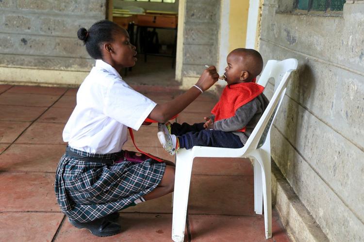A rare school in Kenya is empowering teenage mothers with education and child care