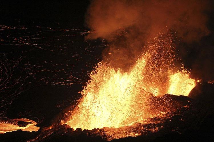 In its 10th episode, Kilauea, one of the world's most active volcanoes, is again spewing lava