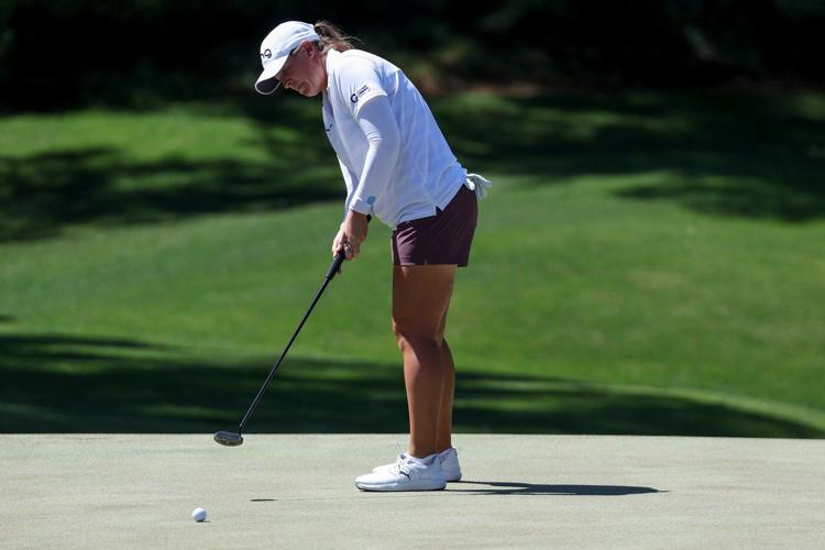 Lauren Coughlin wins Aramco Championship by five shots at Shadow Creek