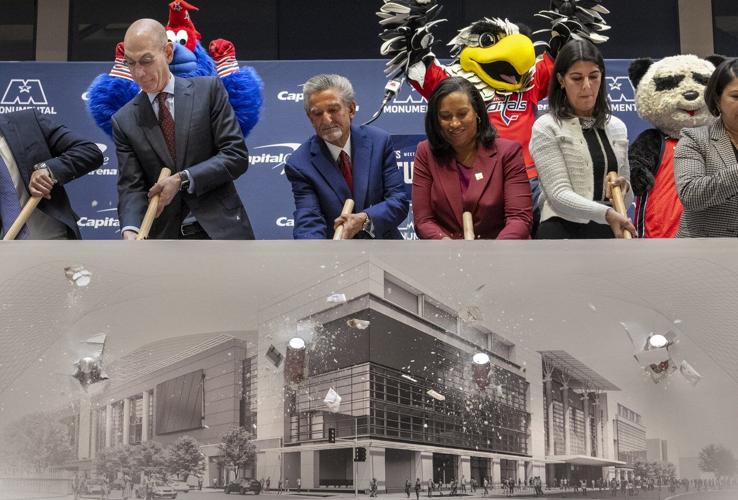 DC celebrates the start of $800M arena renovation as potential football stadium progress falters