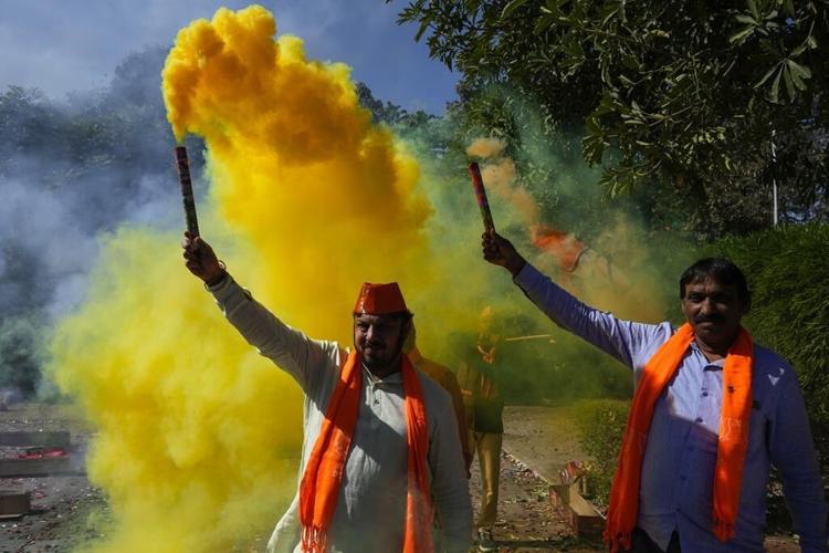 Indian PM Modi's party heading for big win in his home state