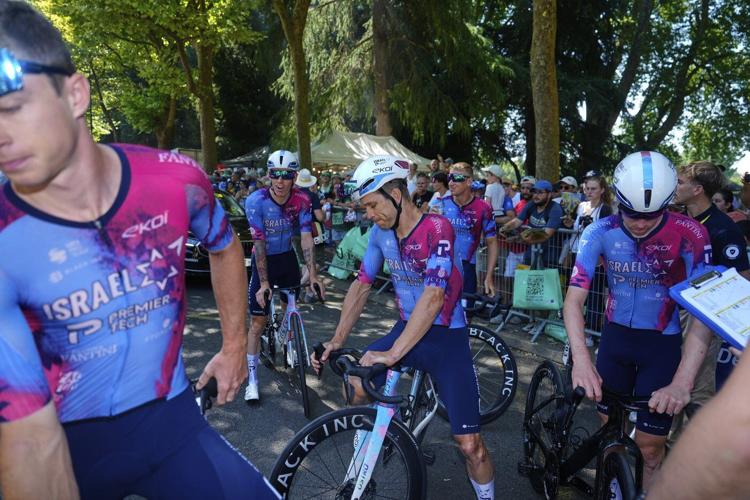 Beleaguered Israel-Premier Tech cycling team to rebrand in wake of recent protests