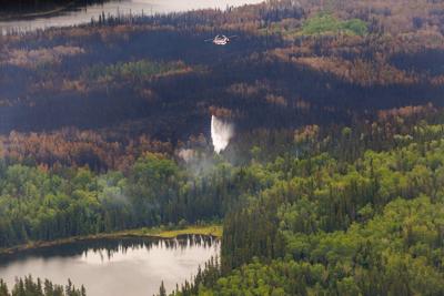 Days of wet weather may end in some parts of Manitoba fighting fires